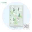 Molinta - Forest M5 Loose Leaf Storage Folder

Store all your little vinyl stickers, sticker flakes, memo sheets, and scraps used for journaling in this folder and retrieve it whenever you need conveniently in your binder!

Specifications: 67mmx110mm
Material: Cast PP
