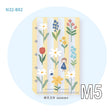 Molinta - Garden M5 Loose Leaf Storage Folder

Store all your little vinyl stickers, sticker flakes, memo sheets, and scraps used for journaling in this folder and retrieve it whenever you need conveniently in your binder!

Specifications: 67mmx110mm
Material: Cast PP