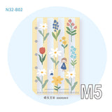 Molinta - Garden M5 Loose Leaf Storage Folder

Store all your little vinyl stickers, sticker flakes, memo sheets, and scraps used for journaling in this folder and retrieve it whenever you need conveniently in your binder!

Specifications: 67mmx110mm
Material: Cast PP