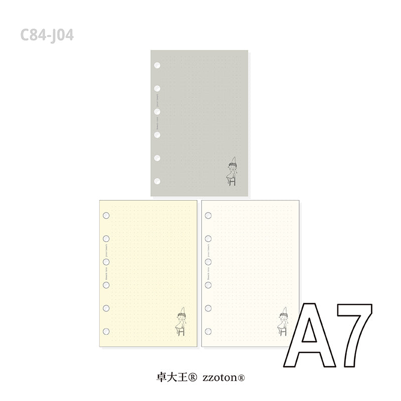 Molinta - Kapok Paper A7 Memo Sheets

Enjoy 9 sheets of these 3 different papers with neutral colors that are dotted to add to your journaling experience!

Specifications: 80mmx120mm
Material: Cloud brocade paper
Number of pages: 9