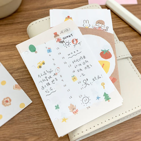 Molinta - Little Soldier Timeline A7 Memo Pad

Enjoy 20 sheets of this little soldier inspired memo pad with numbers to represent a timeline to add to your writing experience!

Specifications: 80mmx120mm
Material: 120g white kraft paper
Number of pages: 20
