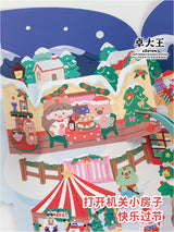 Molinta - Merry Christmas Large Scene Sticker Set

Get ready for Christmas with this fun sticker scene! With this cute activity, you'll receive a double-sided, standing Christmas themed background and 5 sticker sheets to decorate with!

164mm x 185 mm
Material: Paper, PVC