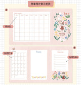 Molinta - Monthly Plan M5 Tri-Fold Pages

Plan out your month with a full, undated monthly layout including a tracker for habits, a monthly review, and a to do list!

Specifications: 183mmx105mm
Material: 120g white craft

Number of pages: 10