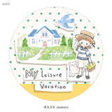 Molinta - My Leisure Vacation Washi Tape