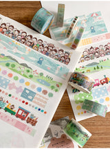Molinta - Rainy Day Washi Tapes Swatches