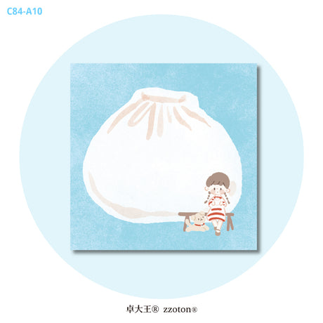 Molinta - Steamed Buns Sticky Notes

Take notes or decorate your planner with this cute sticky note set!

50mm x 50mm
120g white kraft paper
50 pages