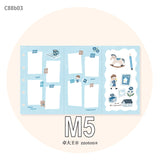 Molinta - Weekly Plan M5 Tri-Fold Pages

Plan out your week with a full, undated weekly layout split into three sections to customize with your own creative touch!

Specifications: 183mmx105mm
Material: 120g white craft

Number of pages: 10