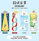 Add a whimsical addition to your planner, binder, or everyday notes throughout the year with these bookmarks or page dividers from Molinta. Section out your entries, dedicate a spot to something you want to remember, or even create some washi samples with these different bookmarks!

Specifications: 50mmx130mm
Material: PVC