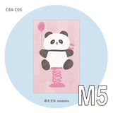 Molinta M5 Memo Paper - Spring Panda

Featuring an adorable panda enjoying the spring season, this memo pad adds a gentle, cheerful touch to planners, scrapbooks, letters, and everyday notes.

Specifications: 67mm x 105mm
Double-sided

Material: 120g white kraft paper
Number of pages: 20