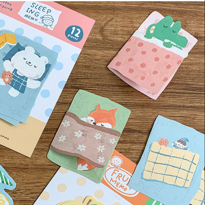 Molinta Memo - Sleeping

A soft and dreamy memo set designed to bring gentle charm to your journaling, planning, and everyday note‑taking.

95x135mm
3 designs with 4 of each design
12 total pieces&nbsp;