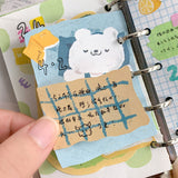 Molinta Memo - Sleeping

A soft and dreamy memo set designed to bring gentle charm to your journaling, planning, and everyday note‑taking.

95x135mm
3 designs with 4 of each design
12 total pieces&nbsp;