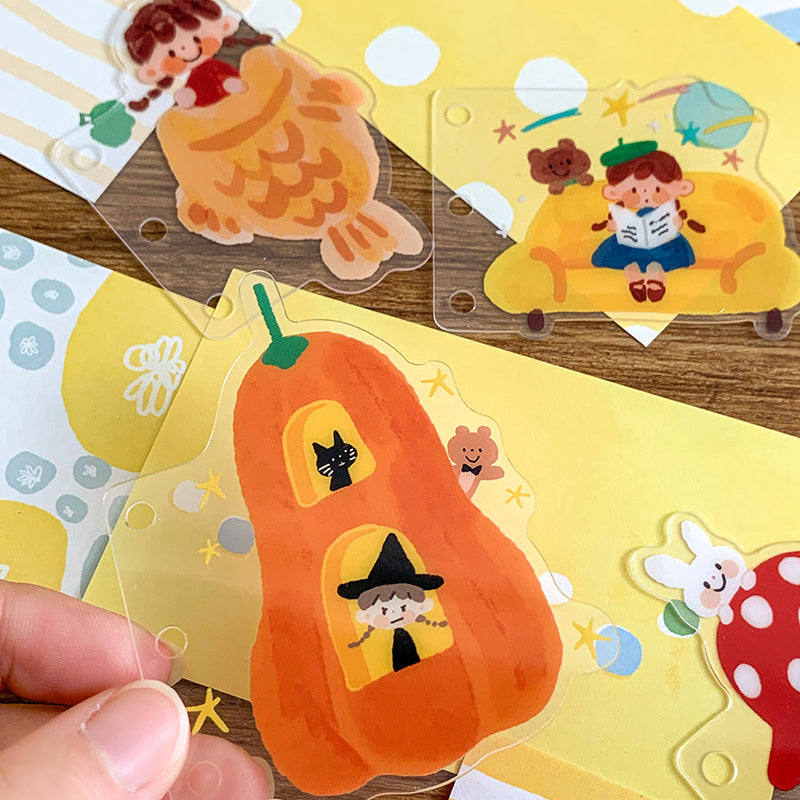 Add a whimsical addition to your planner, binder, or everyday notes throughout the year with these bookmarks or page dividers from Molinta. Section out your entries or dedicate a spot to something you want to remember with these different bookmarks!

Specifications: 53mmx76mm
Material: PVC