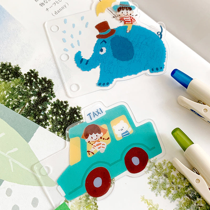 Add a whimsical addition to your planner, binder, or everyday notes throughout the year with these bookmarks or page dividers from Molinta. Section out your entries or dedicate a spot to something you want to remember with these different bookmarks!

Specifications: 53mmx76mm
Material: PVC
