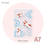 Molinta Pencil Board - Goldfish Soda

A refreshing and cheerful pencil board designed to brighten your journaling, planning, and note‑taking. Slip it behind your planner or notebook pages to create a smooth, firm writing surface—perfect for clean lines, crisp handwriting, and preventing ink bleed‑through.&nbsp;

Specifications: 80mm x 120mm
Material: PVC
Includes 1 pencil board

Get the matching binder here: Molinta Binder - Goldfish Soda – Little Craft Place