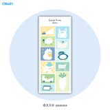 Molinta Sticker Sheet - Colorful Frames

A bright and charming way to frame your memories, decorate your planner, and add personality to any creative project. With two sheets included, you get plenty of playful frames to mix, match, and enjoy.

80x170mm
Material: Writing Paper
Includes 2 sticker sheets
