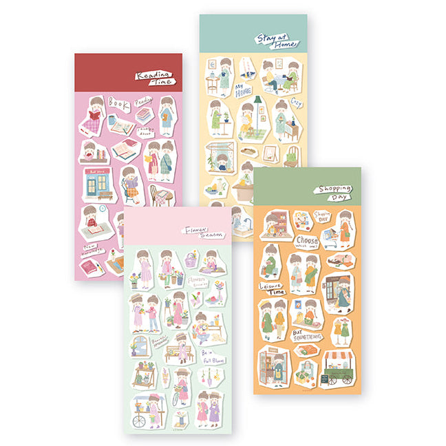Molinta Sticker Sheet - Cozy Days

A cozy, heartwarming sticker sheet set designed to bring comfort and charm to your journals, planners, and creative projects.

80x158mm
Material: PVC
Includes 1 sticker sheet