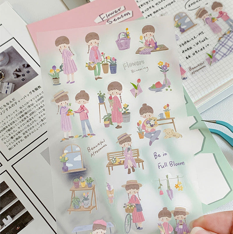 Molinta Sticker Sheet - Flower Season

A cozy, heartwarming sticker sheet designed to bring comfort and charm to your journals, planners, and creative projects.

80x158mm
Material: PVC
Includes 1 sticker sheet