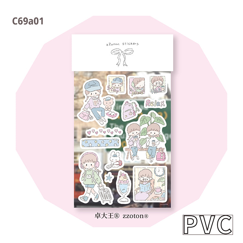 Molinta Sticker Sheet - Leisure Travel

&nbsp;Featuring adorable illustrations in Molinta’s signature whimsical style, these stickers are perfect for decorating planners, journals, scrapbooks, and happy mail.

105x148mm
Material: PVC or PET
Includes 1 sticker sheet