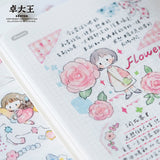 Molinta Sticker Sheet - Pink

Celebrate your love for all things pink with this charming Molinta sticker sheet. Featuring adorable illustrations in Molinta’s signature whimsical style, these stickers are perfect for decorating planners, journals, scrapbooks, and happy mail.

105x148mm
Material: Japanese Paper
Includes 2 sticker sheets