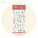 Molinta Sticker Sheet - Stationery

Celebrate your love for stationery with this charming Molinta sticker sheet. Featuring adorable illustrations in Molinta’s signature whimsical style, these stickers are perfect for decorating planners, journals, scrapbooks, and happy mail.

90x158mm
Material: Writing Paper
Includes 1 sticker sheet