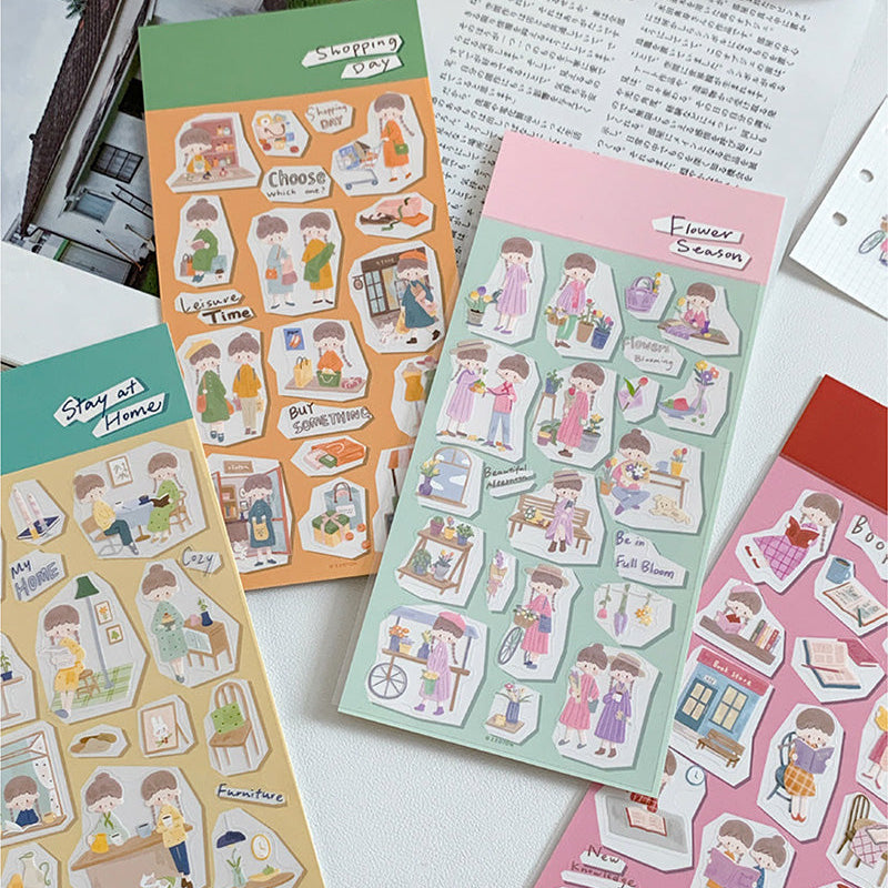 Molinta Sticker Sheet - Stay At Home

A cozy, heartwarming sticker sheet designed to bring comfort and charm to your journals, planners, and creative projects.

80x158mm
Material: PVC
Includes 1 sticker sheet