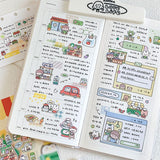 Molinta Sticker Sheet - Supermarket

Featuring an adorable collection of supermarket‑themed illustrations, this sticker sheet adds a lively, whimsical touch to planners, cards, photo albums, and creative projects. Each design is printed on durable PVC material for crisp colors and long‑lasting use.

137x125mm

Material: PVC
Includes 1 sticker sheet