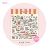 Molinta Sticker Sheet - Supermarket

Featuring an adorable collection of supermarket‑themed illustrations, this sticker sheet adds a lively, whimsical touch to planners, cards, photo albums, and creative projects. Each design is printed on durable PVC material for crisp colors and long‑lasting use.

137x125mm

Material: PVC
Includes 1 sticker sheet