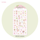 Featuring an adorable collection of melon themed illustrations, this sticker sheet adds a sweet, whimsical touch to planners, cards, photo albums, and creative projects. Each design is printed on durable paper with vibrant colors for easy decoration!