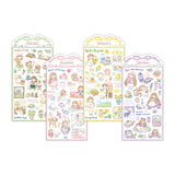 Featuring an adorable collection of illustrations that depict different moods for each day, this sticker sheet adds a joyful, whimsical touch to planners, cards, photo albums, and creative projects. Each design is printed on durable writing paper with vibrant colors for easy decoration!