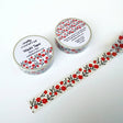 Molly Illustration - Red Scrolling Flower Decorative Washi Tape

This washi tape is my own original design.

Each decorative washi tape roll is 15mm wide and 10m in length and comes vacuum sealed in plastic with a matching sticker label.