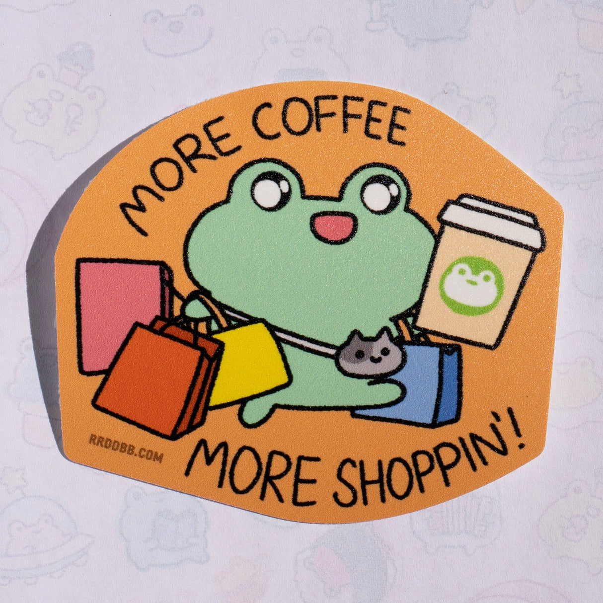 Printed on premium, durable weatherproof vinyl. Great for planners, bullet journals, laptop, water bottles, anywhere!

This is a 2.5 x 2.8" sticker.