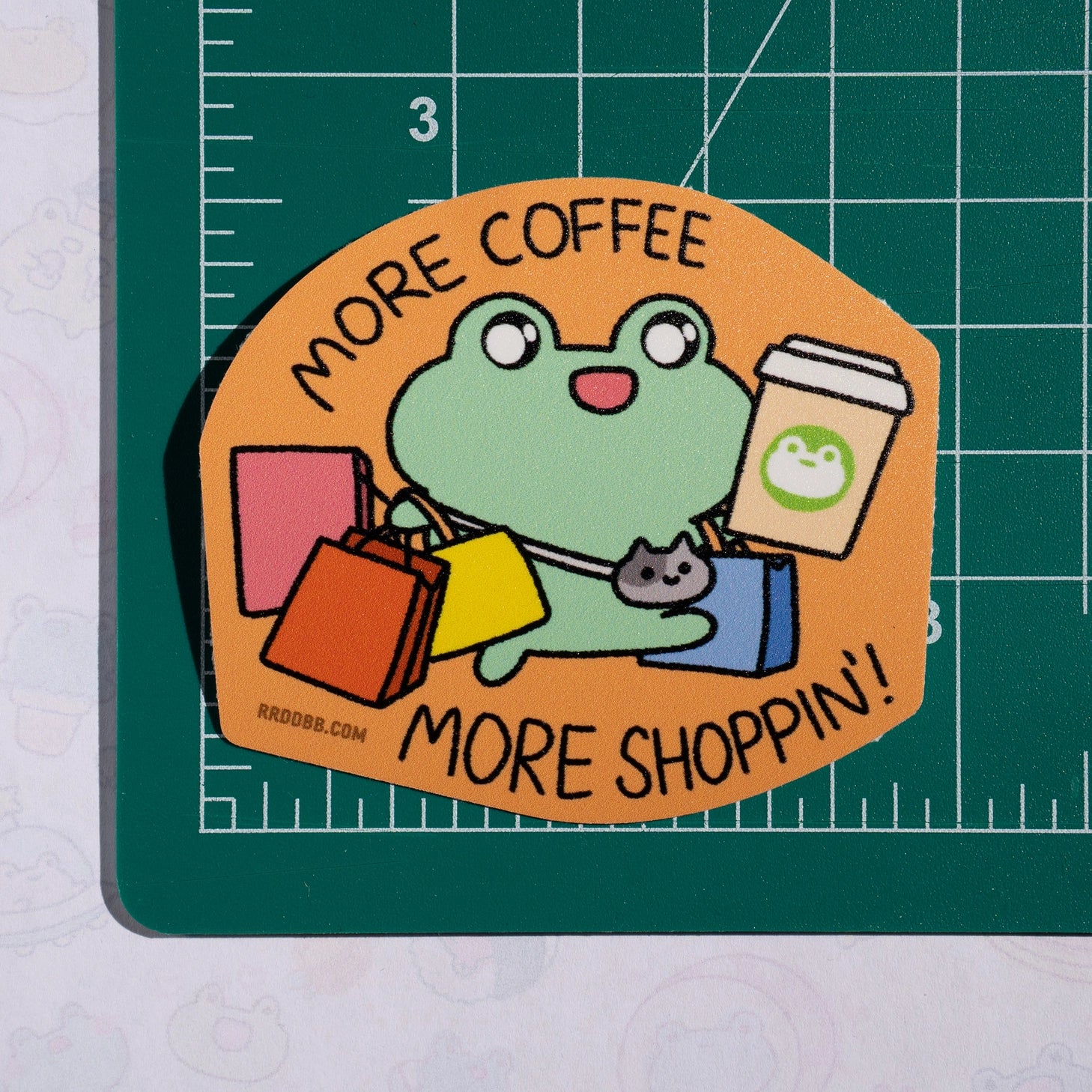 Printed on premium, durable weatherproof vinyl. Great for planners, bullet journals, laptop, water bottles, anywhere!

This is a 2.5 x 2.8" sticker.