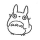 Sello de goma de Mi vecino Totoro 
