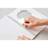 Maruman Cocochy A5 Notebook - Yellow