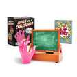 Brace yourself for one of the shrillest, most annoying sounds in the world with this miniature chalkboard that's ready to be scratched.

Iconic Sound: Recreate the ear-splitting, hair-raising scratching sound we all dread
Fun Size Terror: Includes a 3 inch replica of a chalkboard and miniature hand
Full-Color Stickers: Includes five stickers to decorate and personalize your chalkboard
Book Included: An illustrated, 32-page book exploring word aversion and why some sounds bother us
Perfect gift: Humorous gag