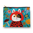 Naked Decor Museum Collection Amenity / Cosmetic Bag - Yayoi Kusameow Cat

A playful, practical pouch that brings personality to your everyday organization. It’s perfect for pens, pencils, cosmetics, small accessories, or on‑the‑go essentials.

• Print on 100% Cotton
• Black Lining Inside
• Metal Zipper
• Size: 7" X 10"
• Printed on Both Sides with different graphics as shown
• Handmade with Love