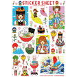 Taste of Kawaii sticker sheet is perfect for decorating your journal, binder, planner, scrapbook or laptop.

*The size shown is a rough dimension of the characters (stickers). *The colors on actual print may vary slightly from what you see on your computer monitor. ---Copyright ©Naoshi / ALL RIGHTS RESERVED. ---