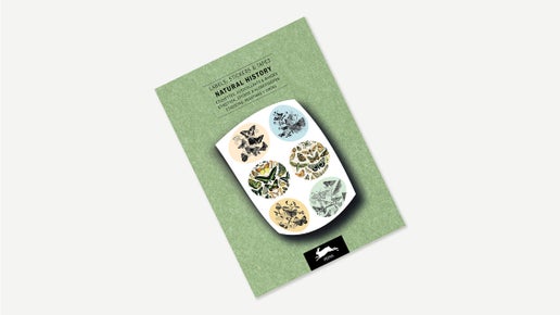 Libro de etiquetas adhesivas y cintas adhesivas de Historia Natural