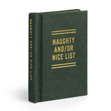 Introducing the tiniest holiday helper you’ll ever own—our 2.75” by 3.75” Naughty and/or Nice Tiny Diary, complete with 112 gilded-edge pages for jotting down all your festive deeds (or misdeeds). Whether you’re tracking gift ideas, holiday parties, or questionable decisions made under the influence of eggnog, this diary is your pocket-sized confessional for the season.&nbsp;

With a nostalgic design that feels straight out of Santa’s secret stash, this diary brings old-school charm to your modern holiday c