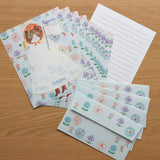 Juego de escritura de cartas Neko Hana Aiko Fukawa