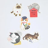 So many cats!! These flake stickers can be used for sealing letters or decorating planners.
I drew motifs related to letters, such as cat delivery workers and mailboxes to make sending and writing letters even more fun.

Nekorobi 5th Anniversary


Height 140×Width 63mm

5 Patterns - 20 Sheets

Crepe Paper Stickers