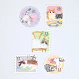 Nekorobi Stamp Flake Stickers

So many cats!! These flake stickers can be used for sealing letters or decorating planners. The design features a stamp-like design capturing cats leisurely enjoying their daily lives.

Nekorobi 5th Anniversary


Height 140×Width 63mm

5 Patterns - 20 Sheets

Crepe Paper Stickers
