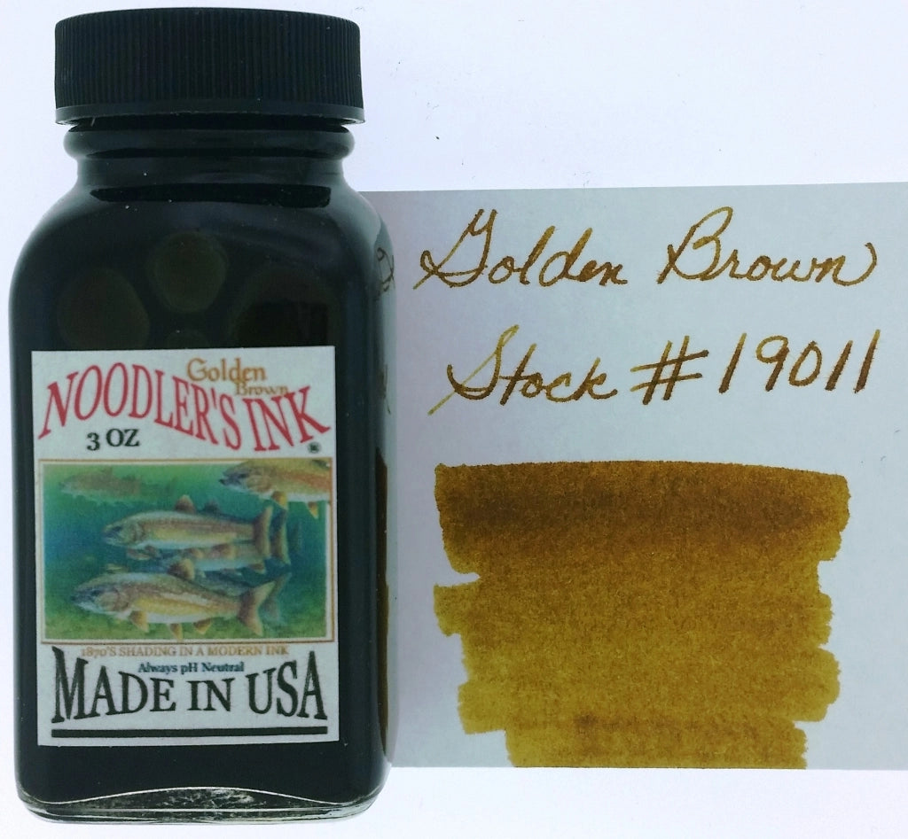 Noodler’s 3oz bottles are filled to the brim with vibrant, high-quality fountain pen ink made in the USA. Each bottle offers exceptional value and a huge range of colors—from classic blues to imaginative limited editions—crafted for writers who love creativity and expression.

3oz Bottle