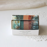 This enchanted forest washi tape gift set is designed for dreamers, storytellers, and stationery lovers who enjoy woodland walks at dusk. Featuring hand-painted watercolour forest scenes by Rebecca. Perfect for journaling and anyone who loves bringing the beauty of the British countryside into their creative projects.

30mm x 5m - Forrest
25mm x 5m with gold foil - Lanterns
5mm x 5m - Foliage
10mm x 5m - grid