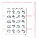 Once More With Love M1397 Grief 3.0 Sticker Sheet