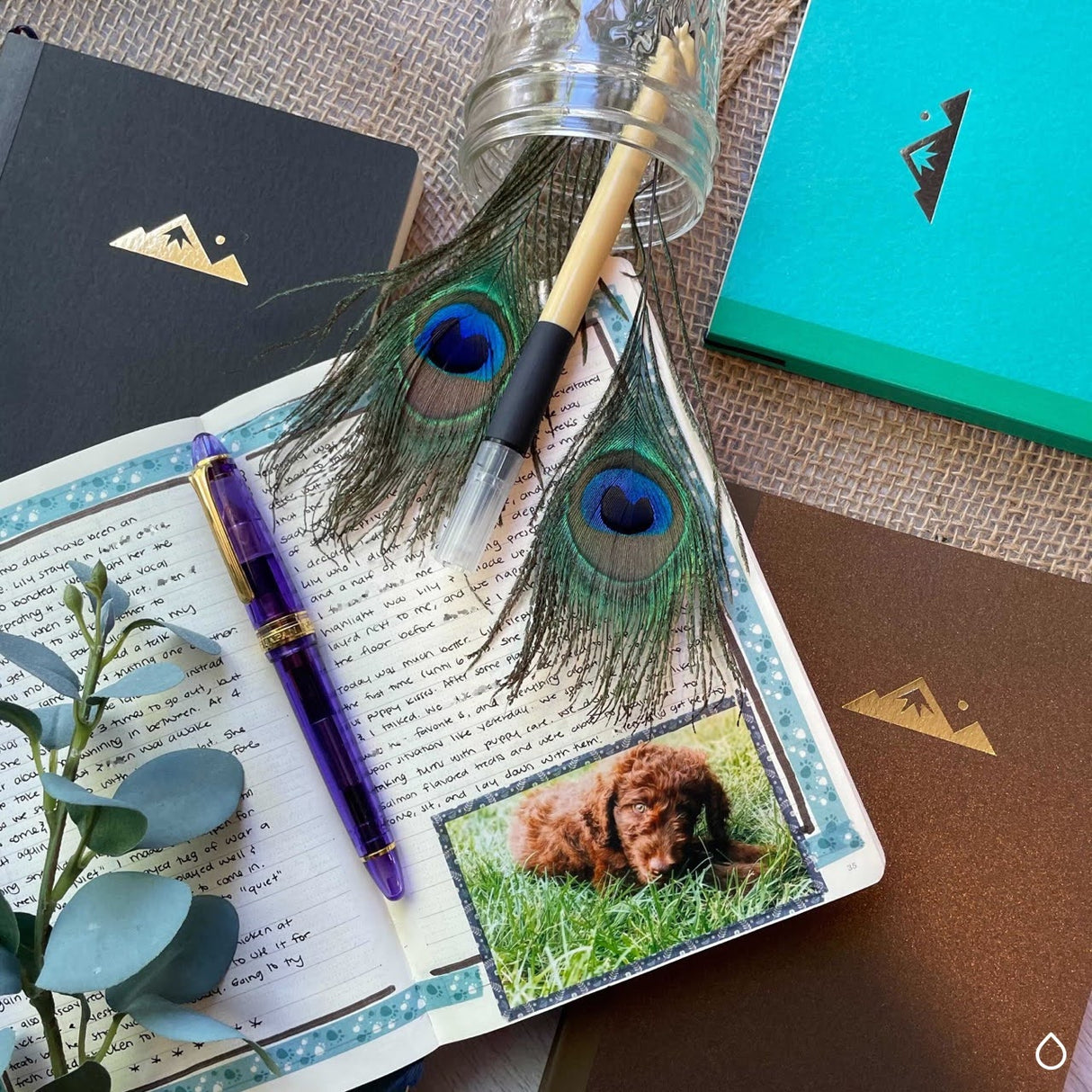 Oasis Summit Notebook - Deep Turquoise