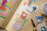 Enjoy these mystical fairy tale themed designs that only come alive during the night time right before bed.

Matte PET Tape
Width: 4.4cm / Length: 10m
88 cm per cycle