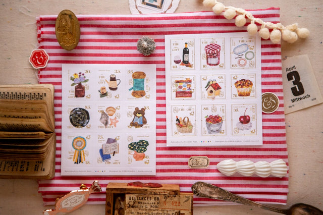 OURS Studio The Gift Stamp Style Sticker