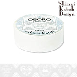 Cinta washi blanca con el dibujo de conejo Oboro