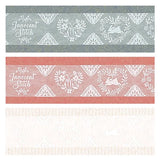 Cinta washi blanca con el dibujo de conejo Oboro